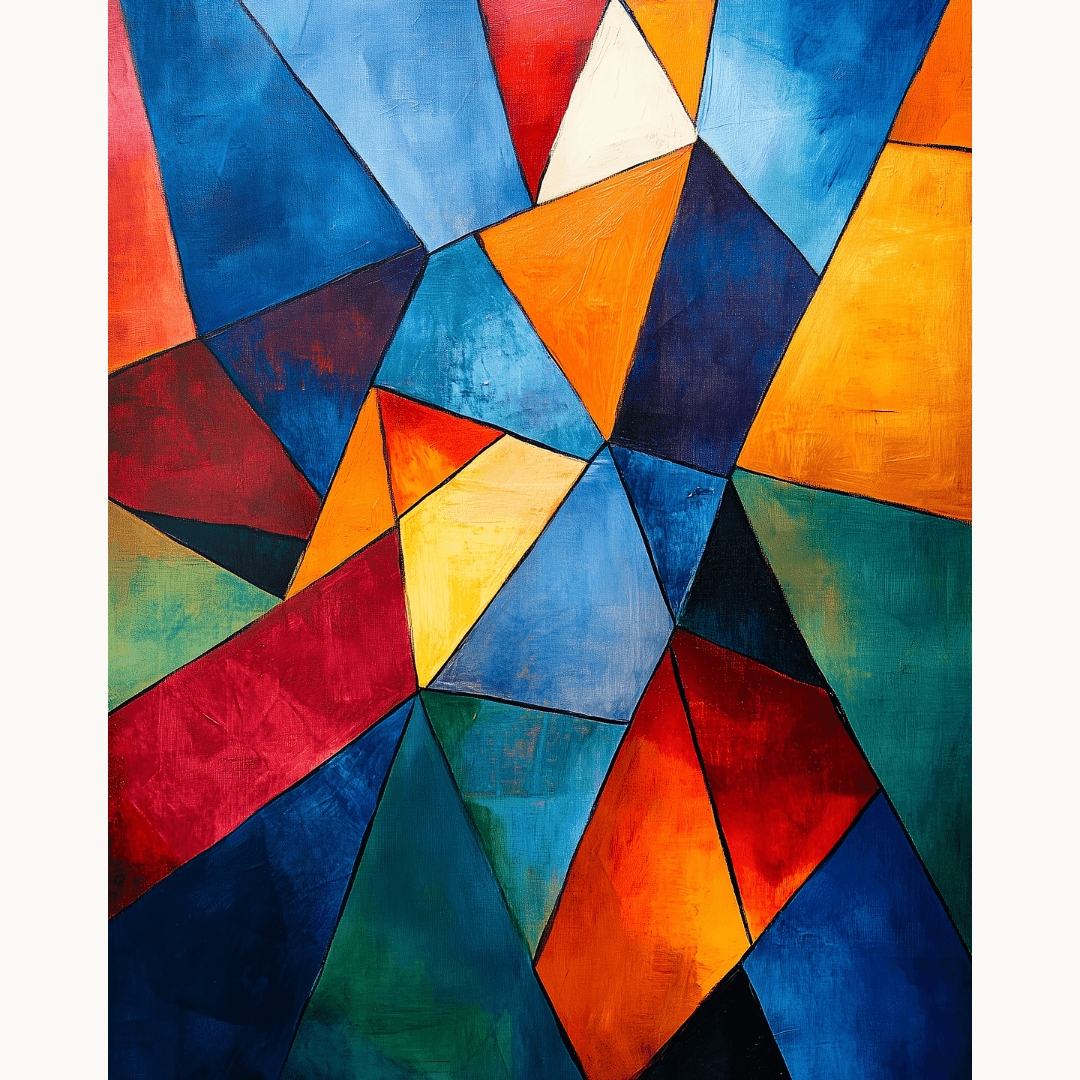 Geometric Shatter - Number Artist Diamond Painting Kits
