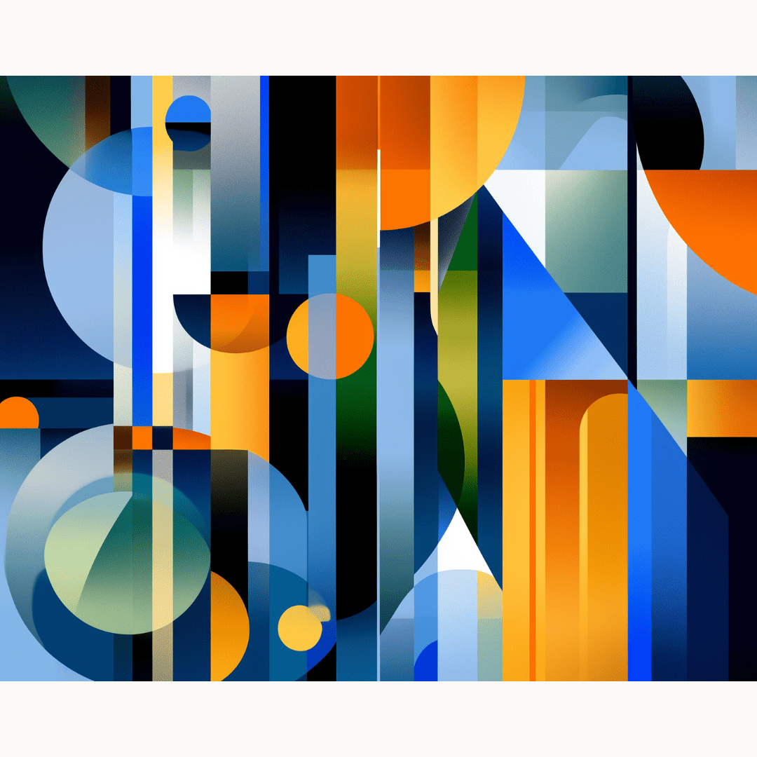Geometric Symphony - Number Artist Diamond Painting Kits