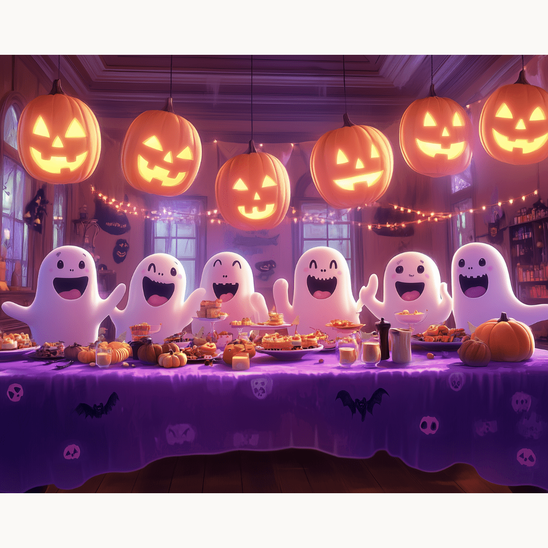 Ghost Gathering - Number Artist Diamond Painting Kits