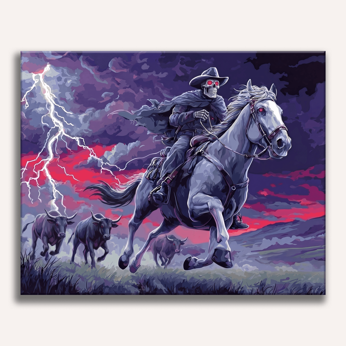 Ghost Riders in the Sky - Number Artist Paint by Numbers Kits