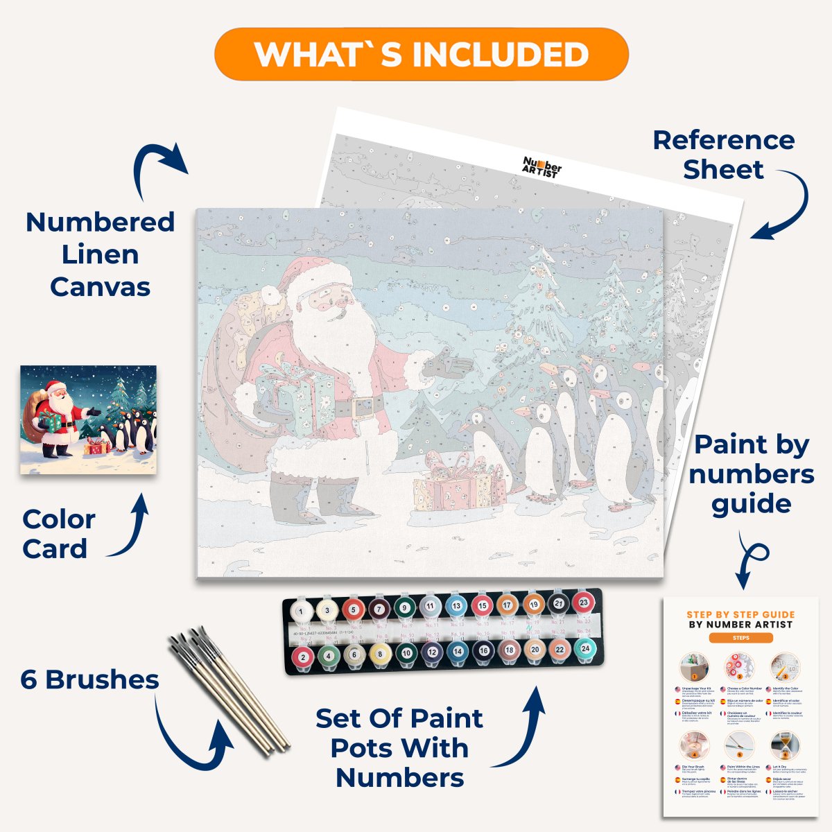 Gifts for Everyone - Number Artist Paint By Numbers Kits