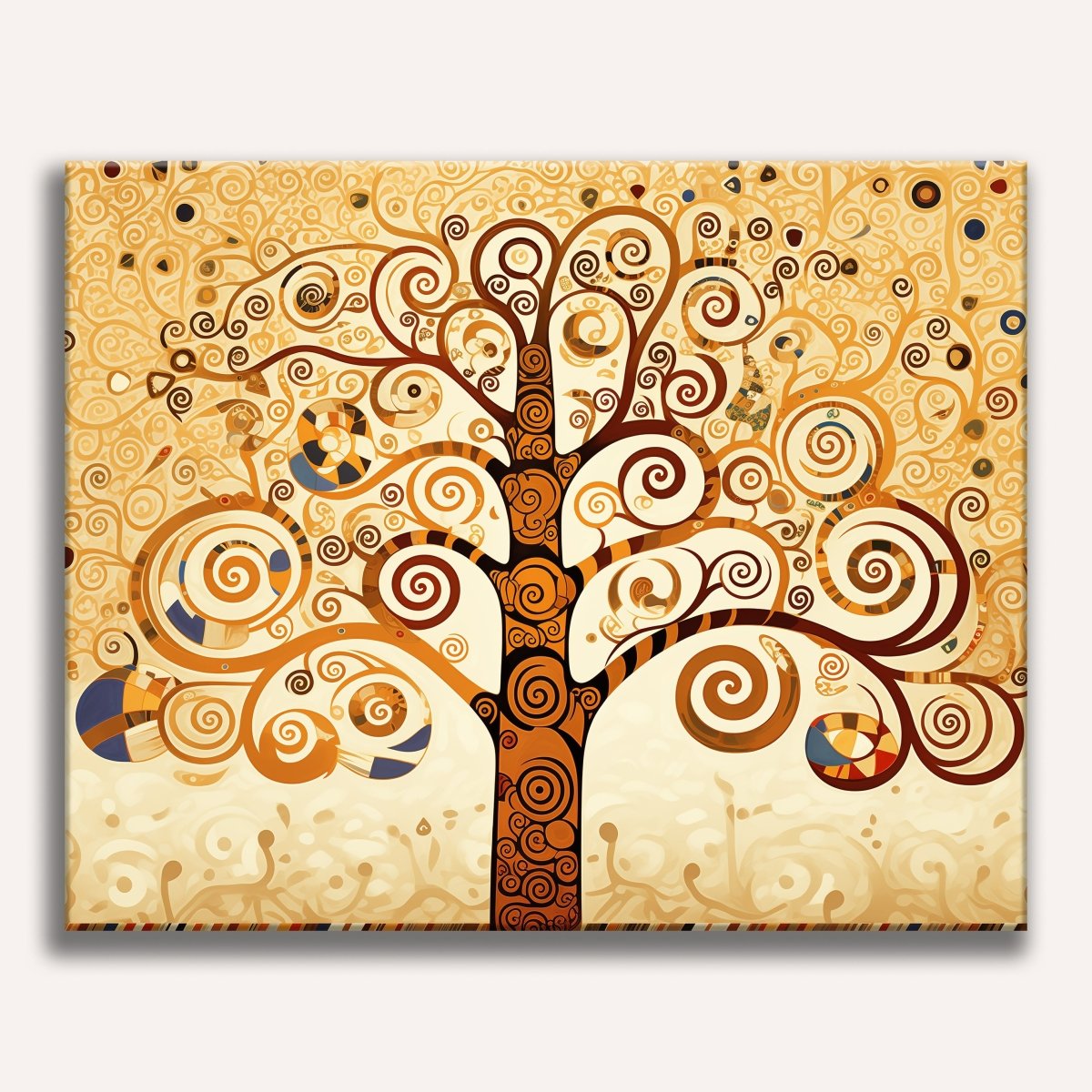 Golden Tree of Life - Number Artist Diamond Painting Kits