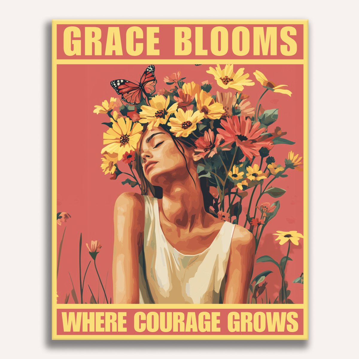 Grace Blooms - Number Artist Diamond Painting Kits