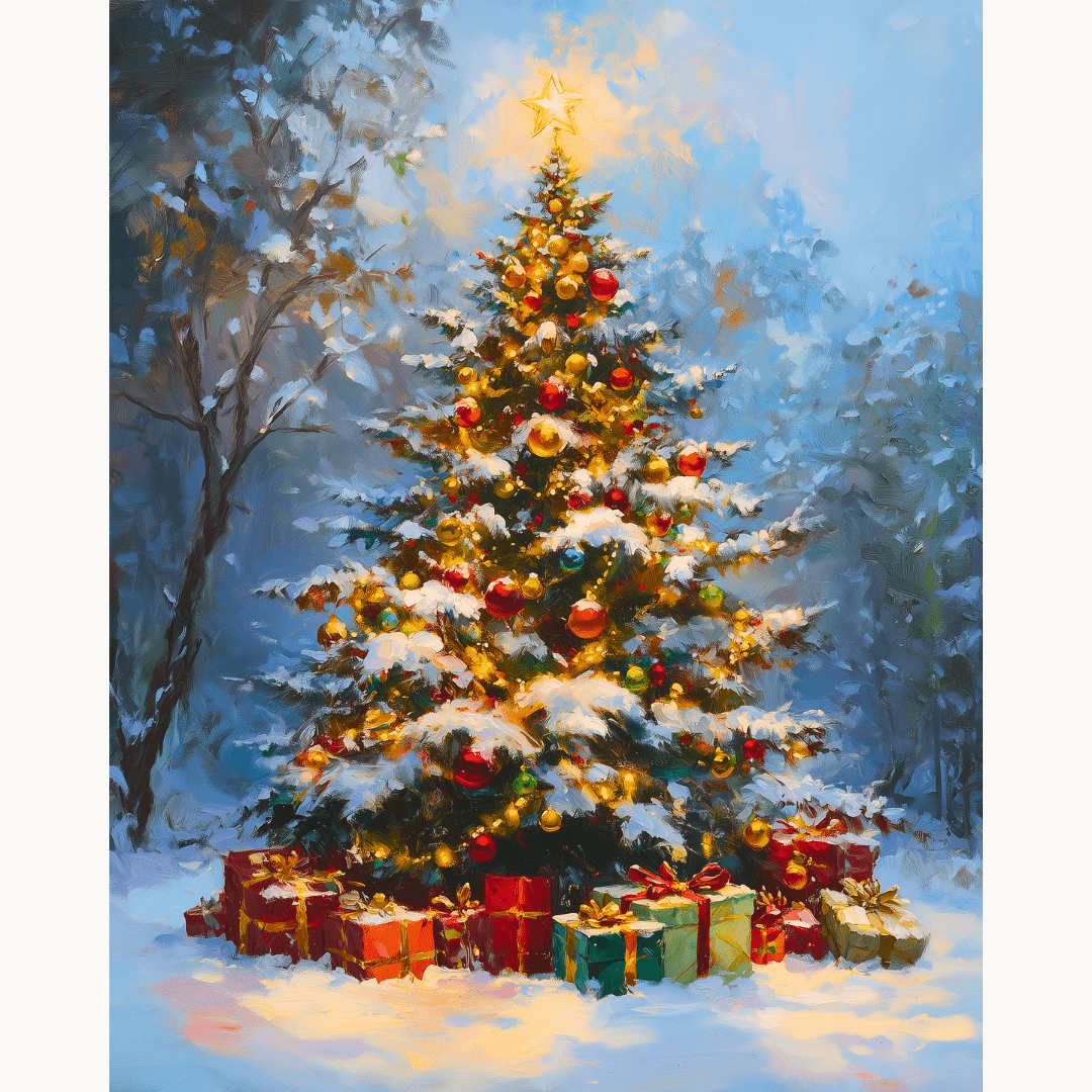 Holiday Joy - Number Artist Diamond Painting Kits