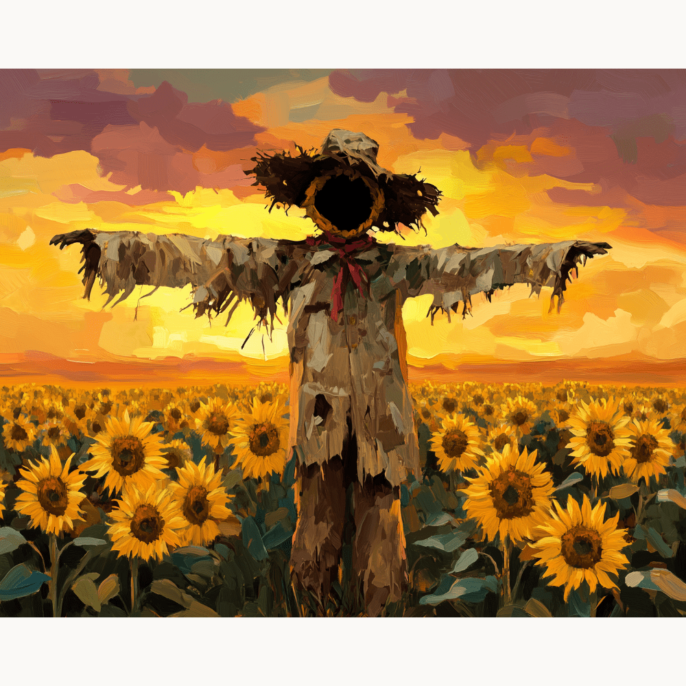 Hollow Scarecrow - Number Artist Diamond Painting Kits