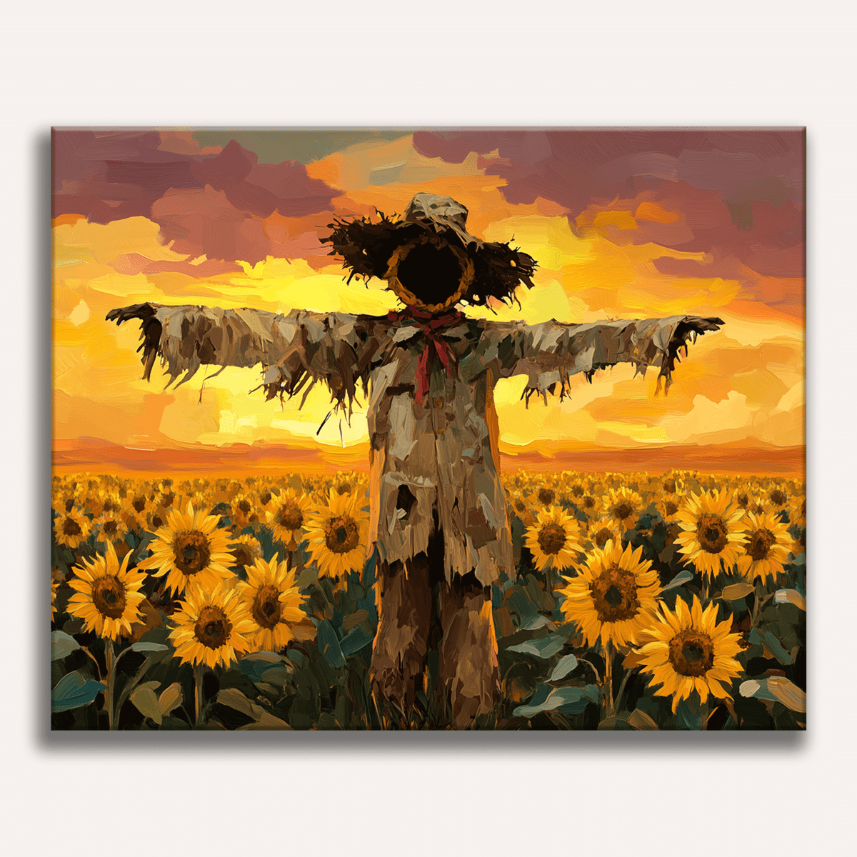Hollow Scarecrow - Number Artist Diamond Painting Kits