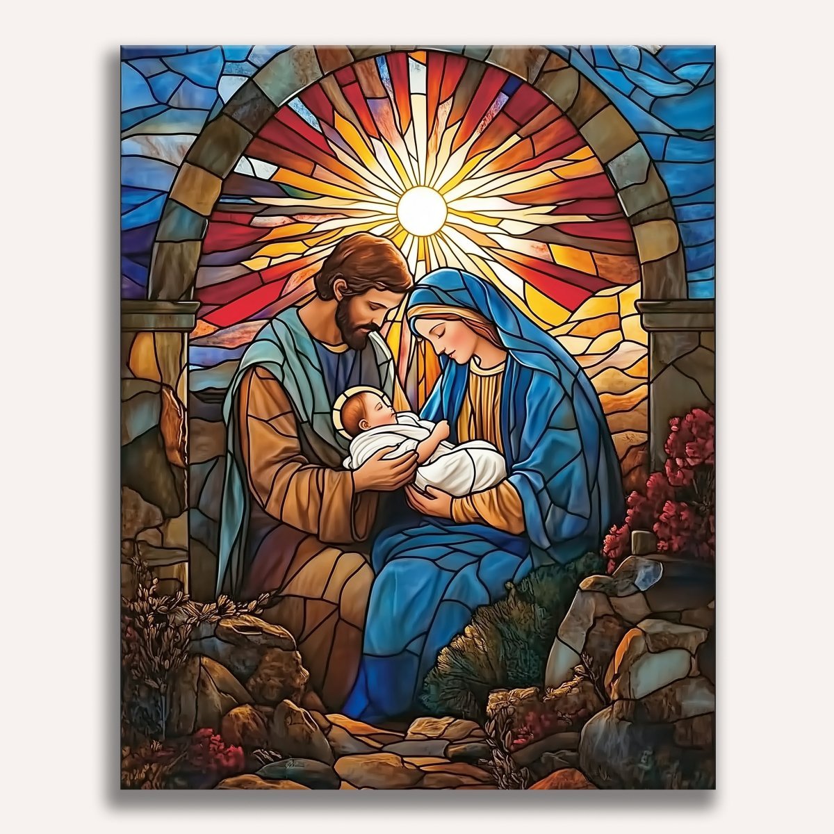 Holy Mosaic - Number Artist Diamond Painting Kits
