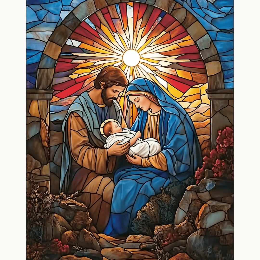 Holy Mosaic - Number Artist Diamond Painting Kits