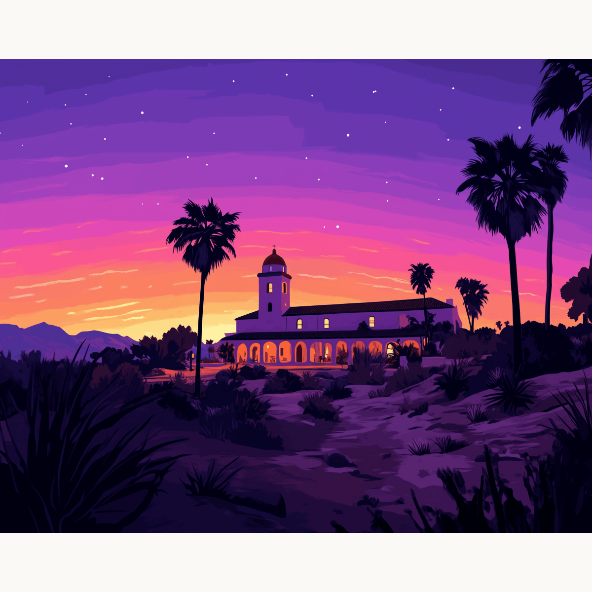 Hotel California - Number Artist Paint by Numbers Kits