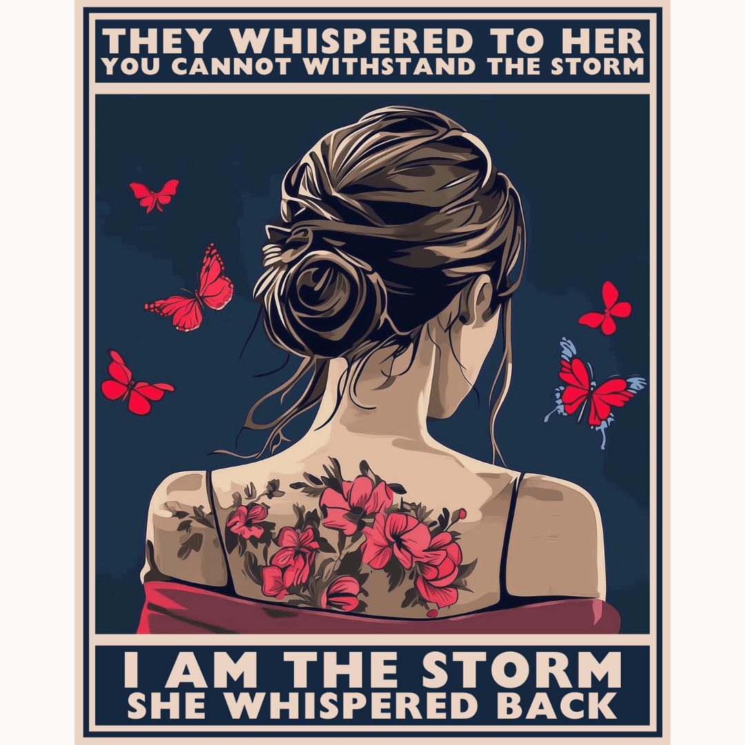 I Am The Storm - Number Artist Diamond Painting Kits