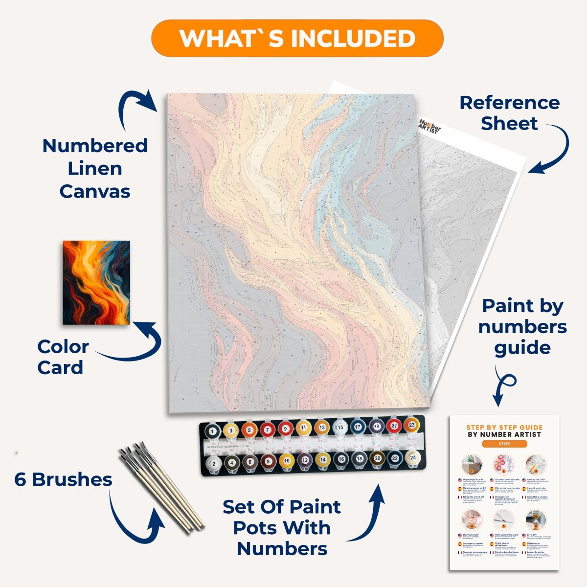 Immortal Flame - Number Artist Diamond Painting Kits