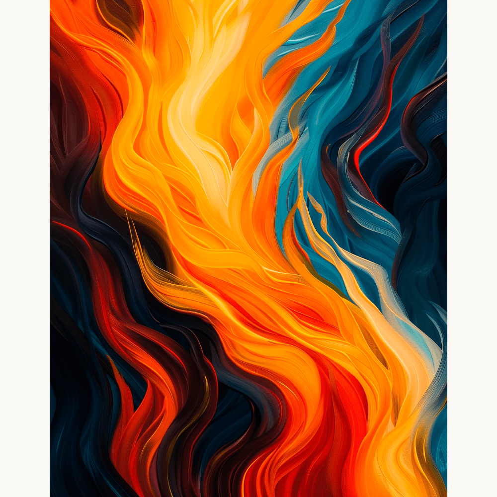 Immortal Flame - Number Artist Diamond Painting Kits