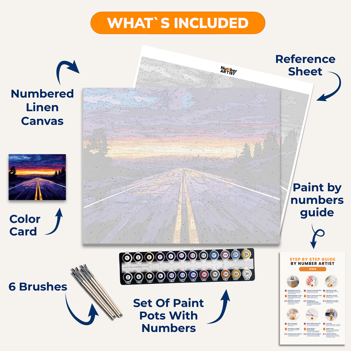 In the Air Tonight - Number Artist Paint by Numbers Kits
