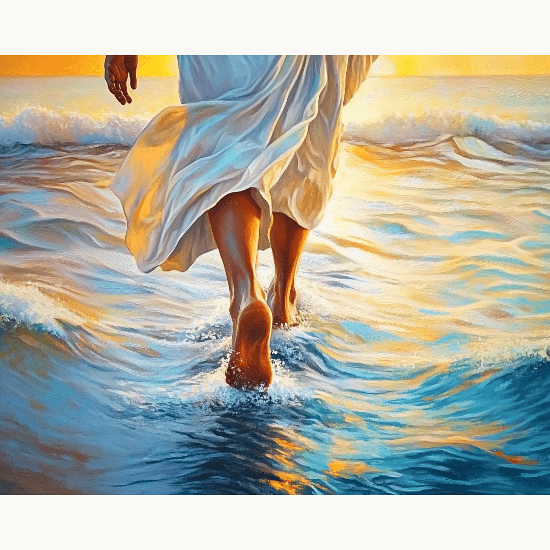 Jesus Walks - Number Artist Diamond Painting Kits