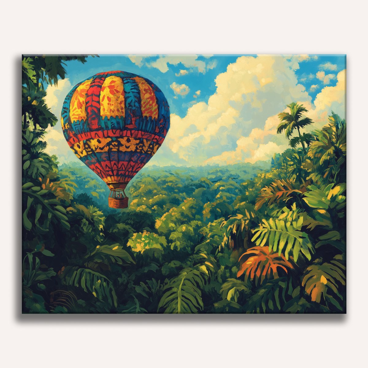 Jungle View - Number Artist Diamond Painting Kits