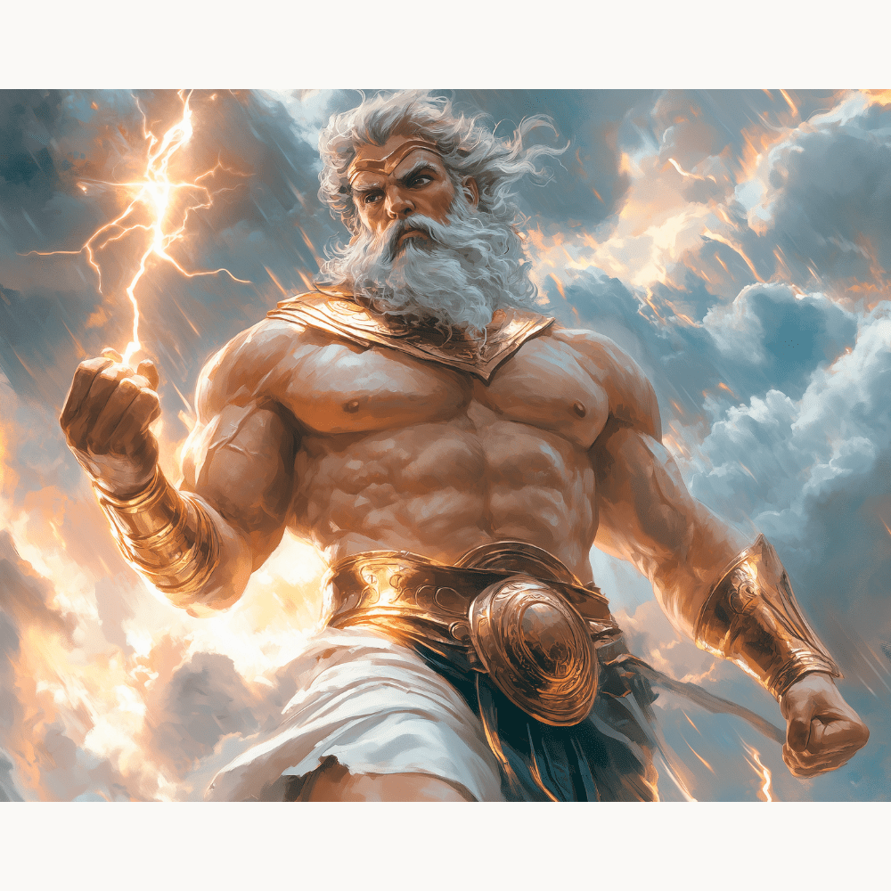 King of the Gods - Number Artist Diamond Painting Kits