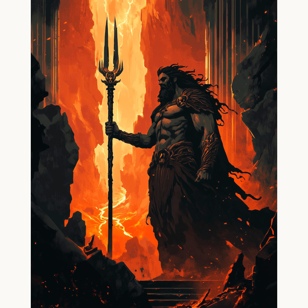 King of the Underworld - Number Artist Diamond Painting Kits