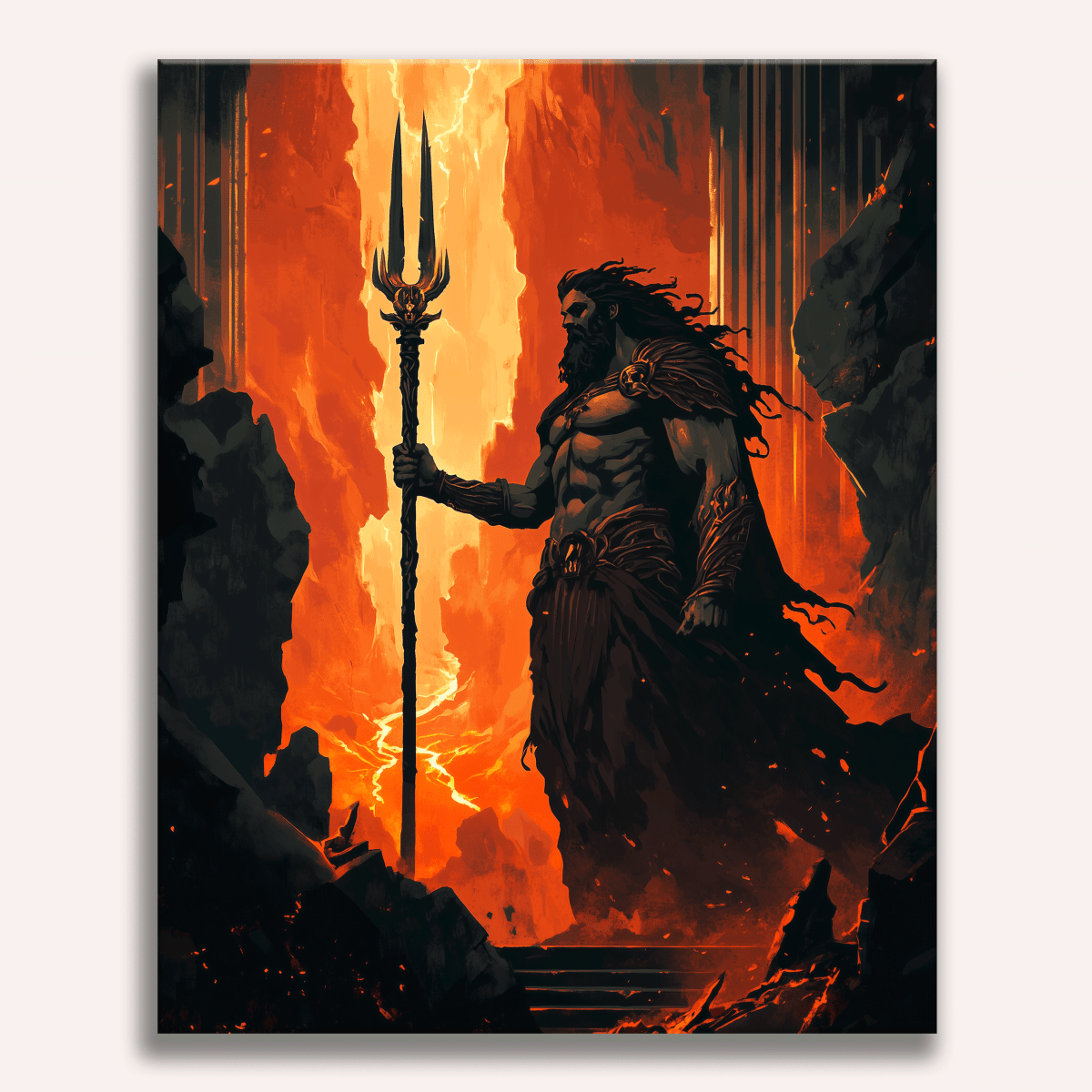 King of the Underworld - Number Artist Diamond Painting Kits
