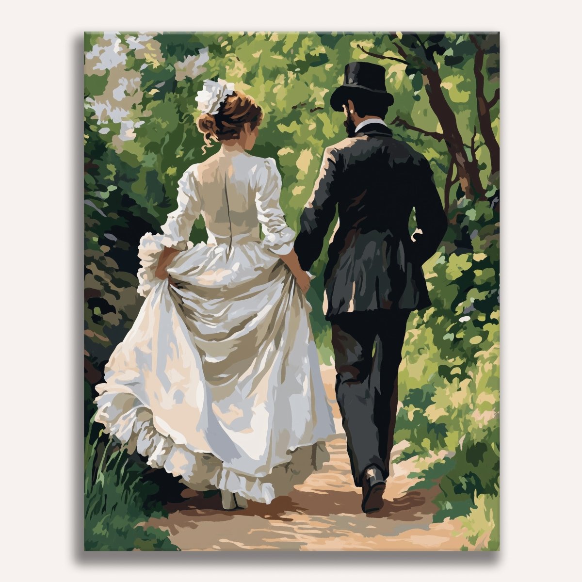 La Promenade - Number Artist Diamond Painting Kits