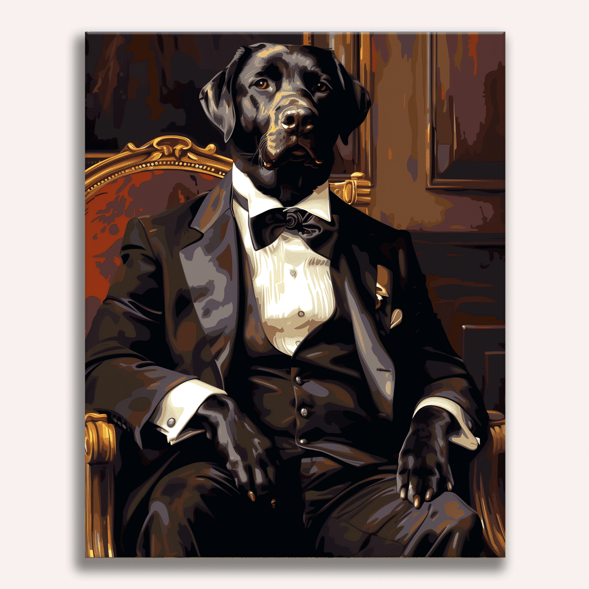 Labrador of Class - Number Artist Diamond Painting Kits