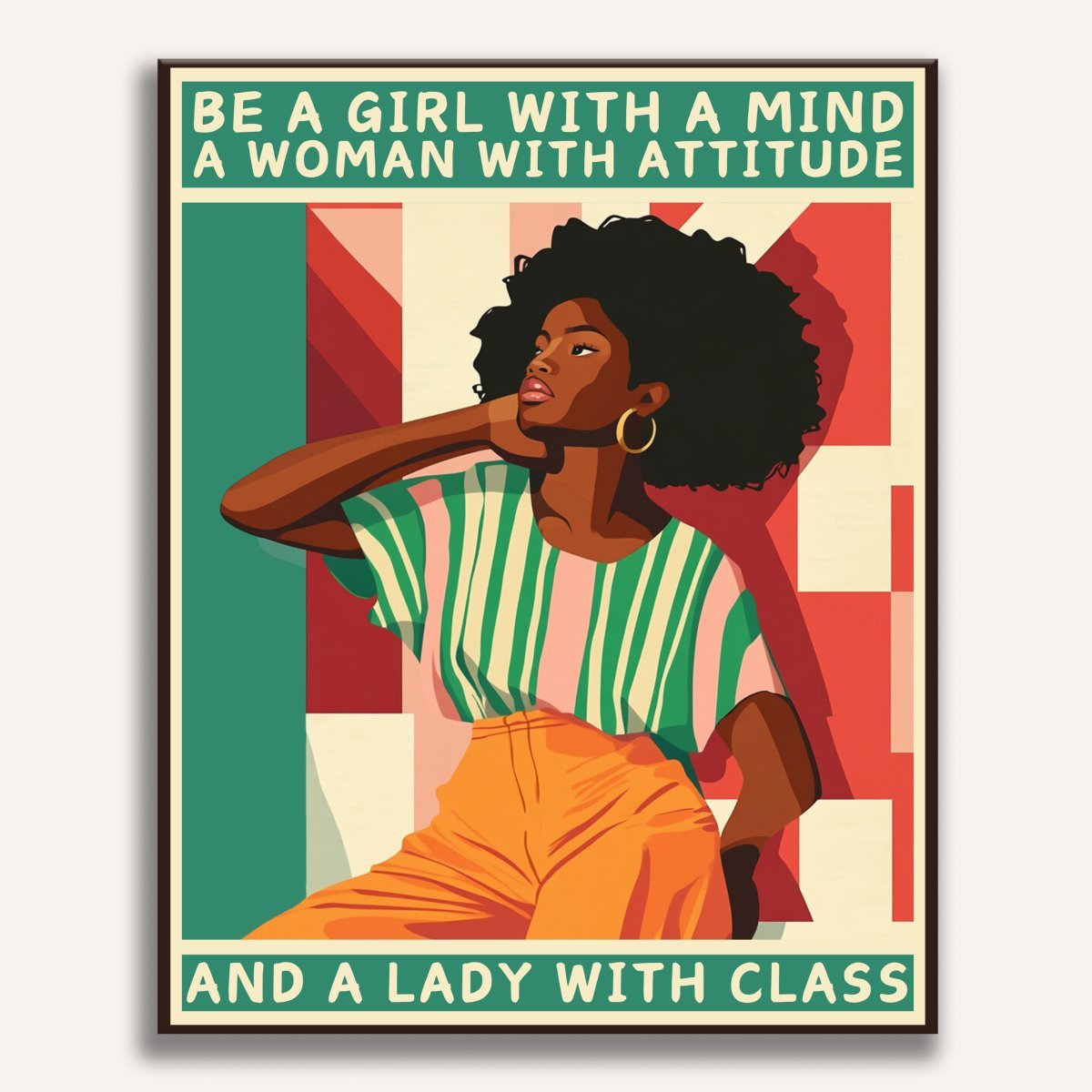 Lady with Class - Number Artist Diamond Painting Kits