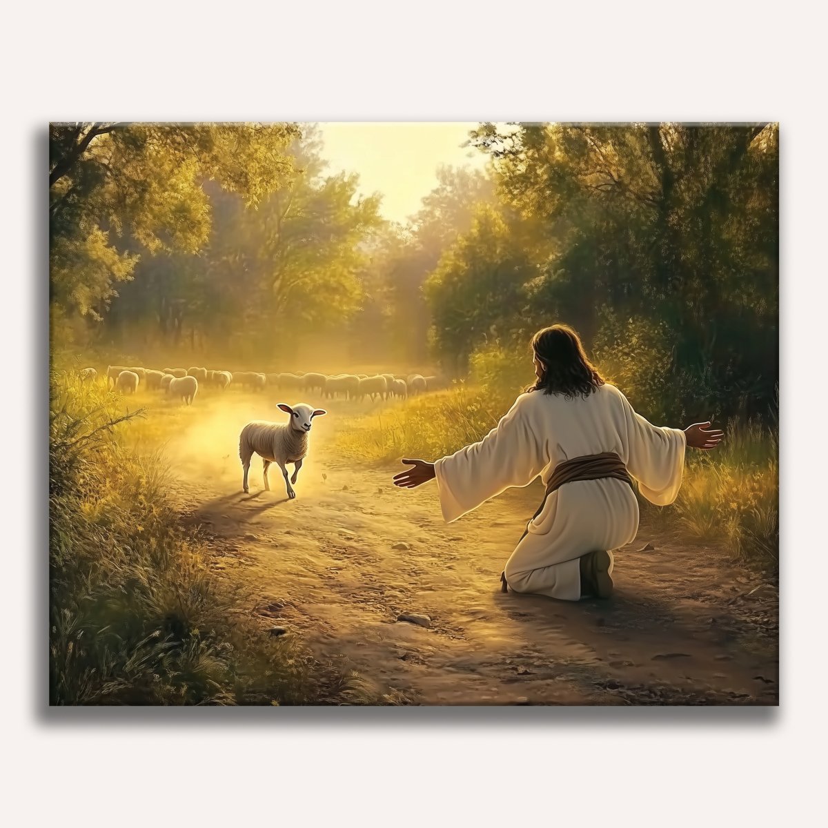 Lamb's Welcome - Number Artist Diamond Painting Kits
