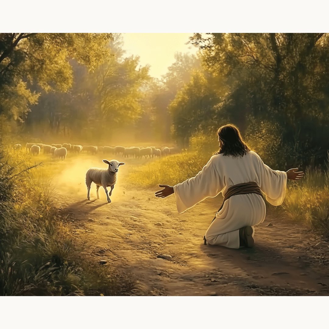Lamb's Welcome - Number Artist Diamond Painting Kits