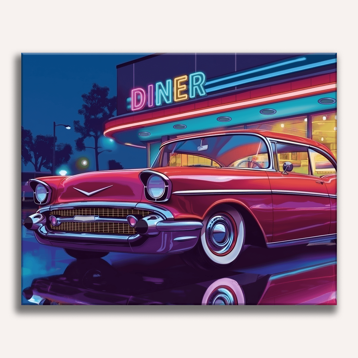 Late Diner - Number Artist Paint by Numbers Kits