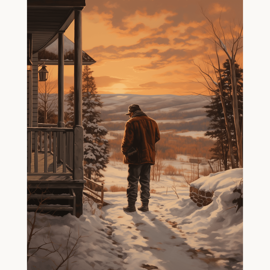 Late Winter - Number Artist Diamond Painting Kits