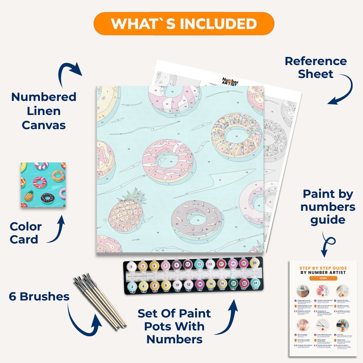 Lazy River - Number Artist Diamond Painting Kits