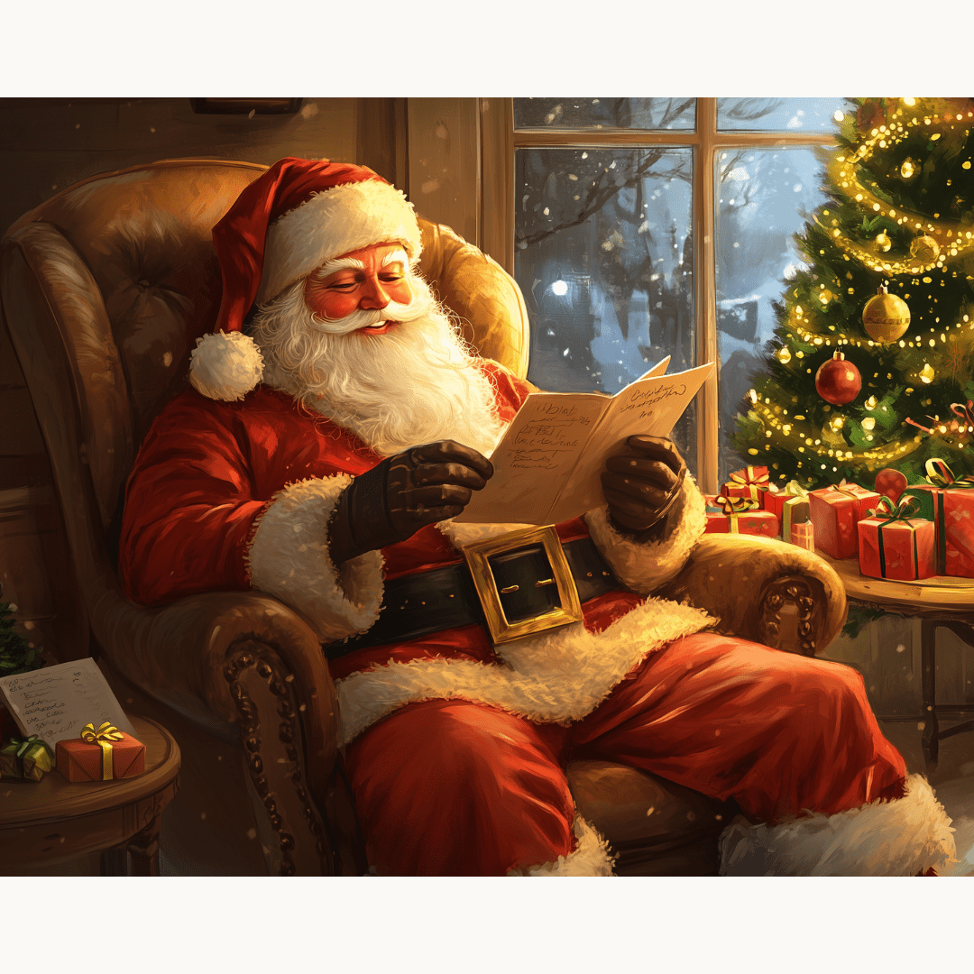 Letter to Santa - Number Artist Diamond Painting Kits