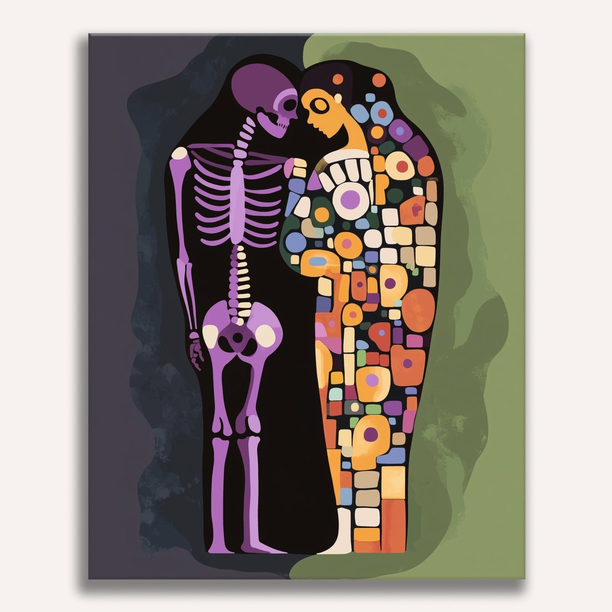 Life and Death - Number Artist Diamond Painting Kits