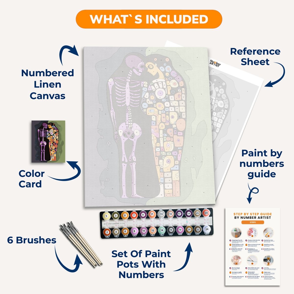 Life and Death - Number Artist Diamond Painting Kits