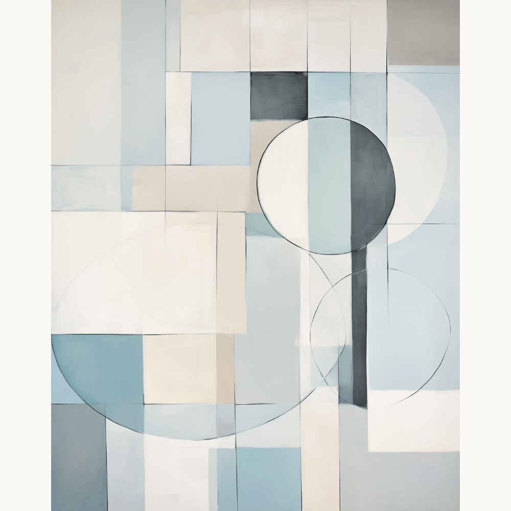 Light Geometric - Number Artist Diamond Painting Kits