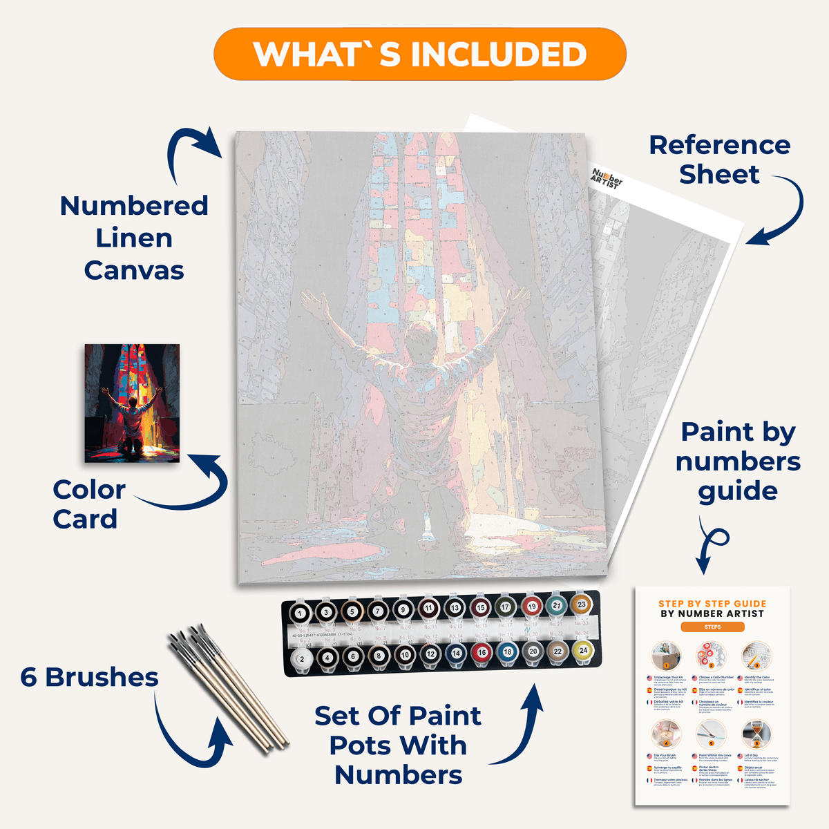 Losing my Religion - Number Artist Paint by Numbers Kits