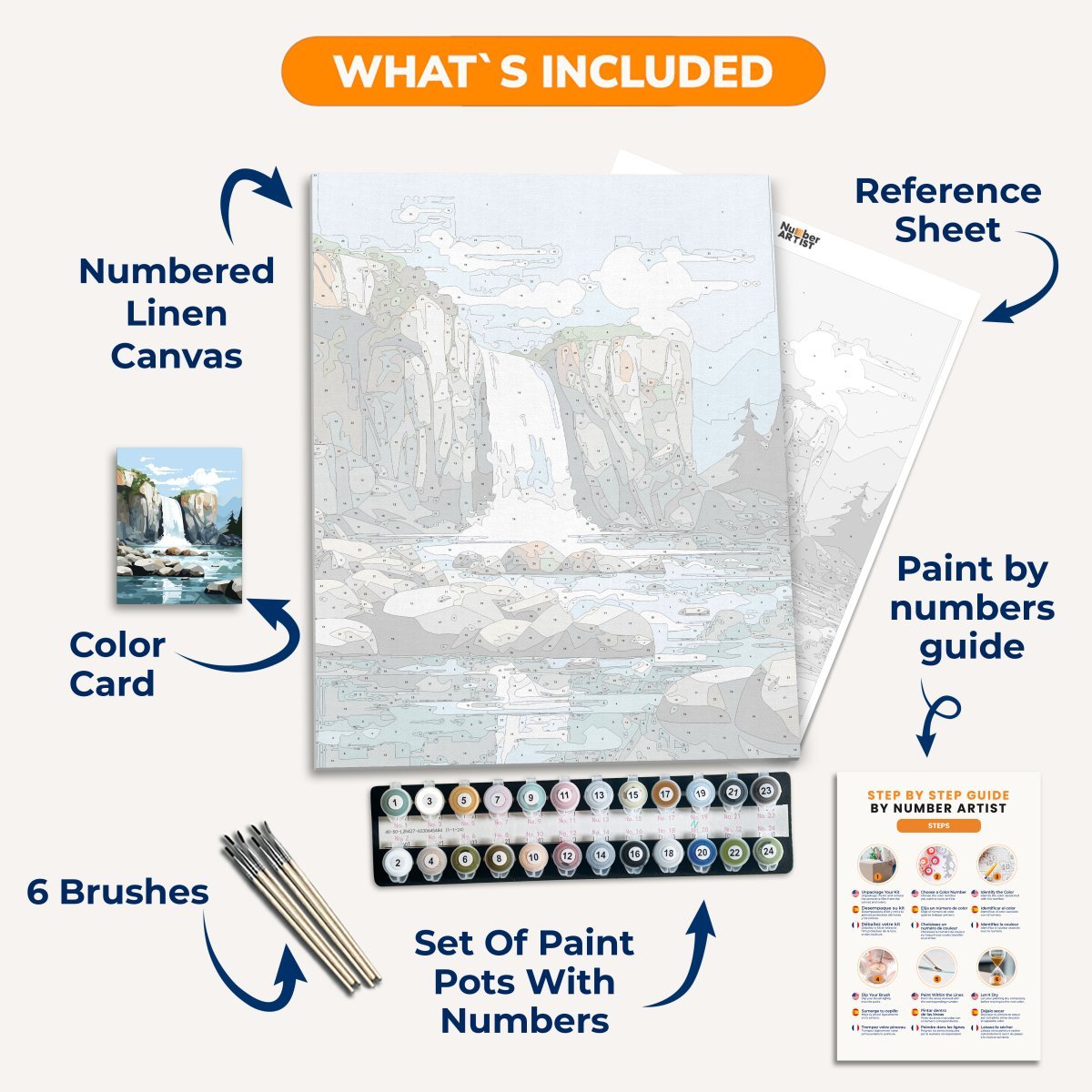 Magnificent Fall - Number Artist Diamond Painting Kits