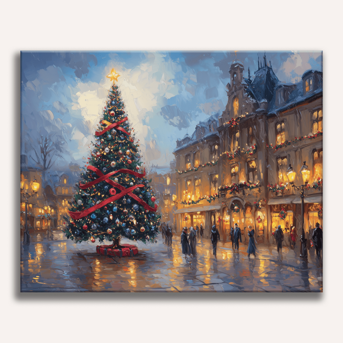 Majestic Christmas Tree - Number Artist Diamond Painting Kits