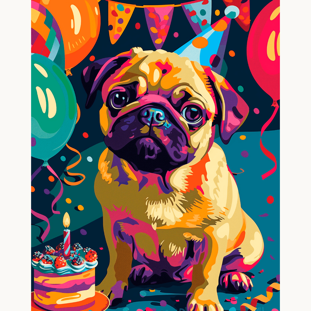 Max's Birthday - Number Artist Diamond Painting Kits