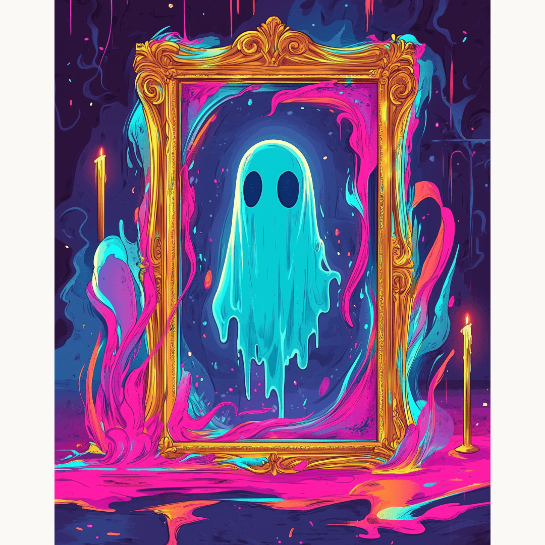 Mirror Ghost - Number Artist Diamond Painting Kits