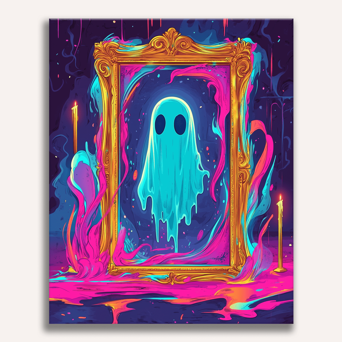 Mirror Ghost - Number Artist Diamond Painting Kits