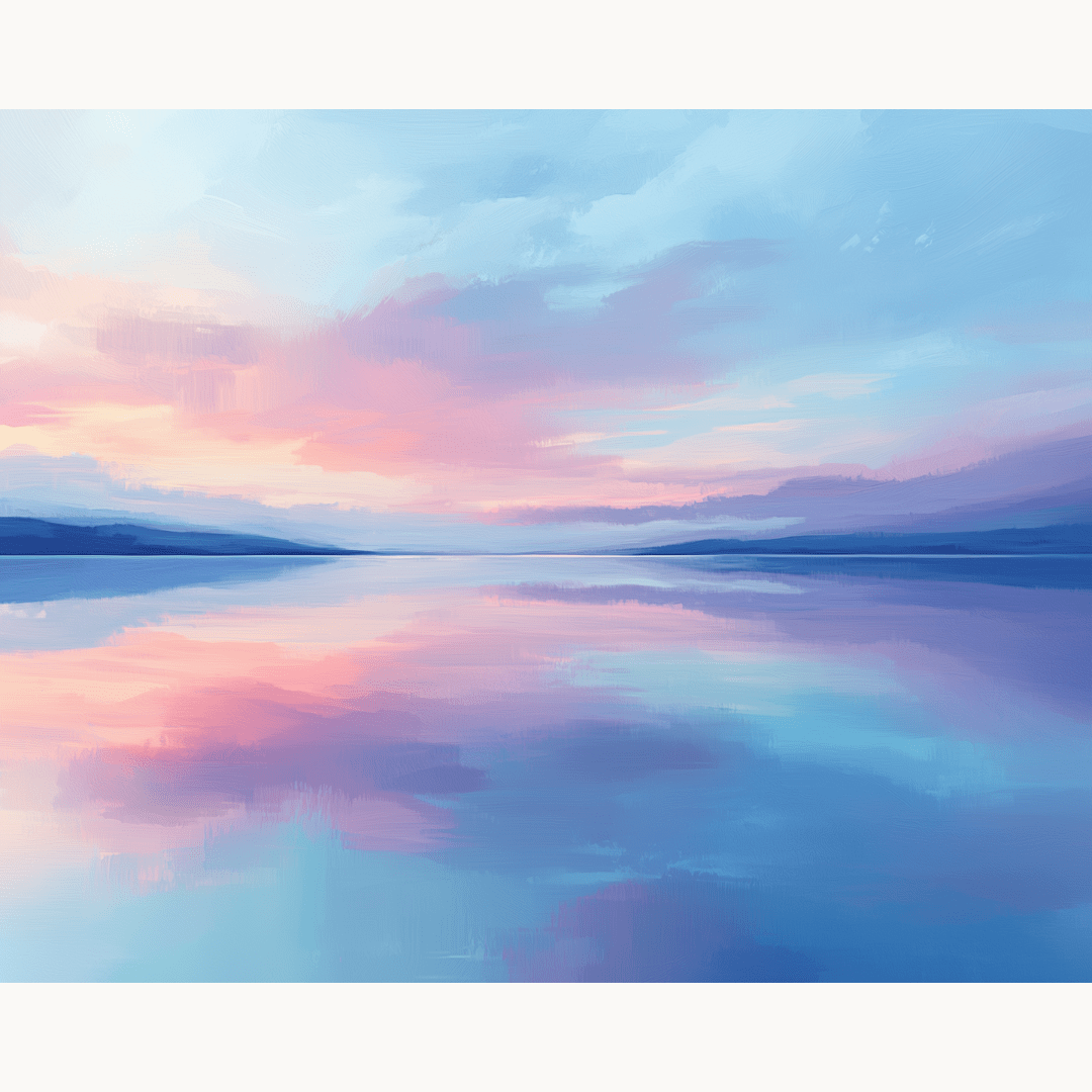 Morning Lake - Number Artist Diamond Painting Kits