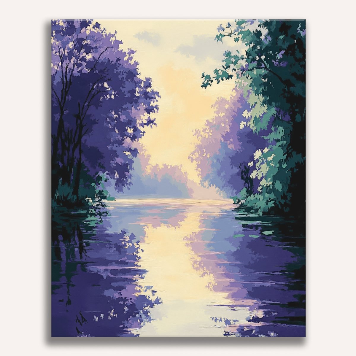 Morning on the Seine - Number Artist Diamond Painting Kits