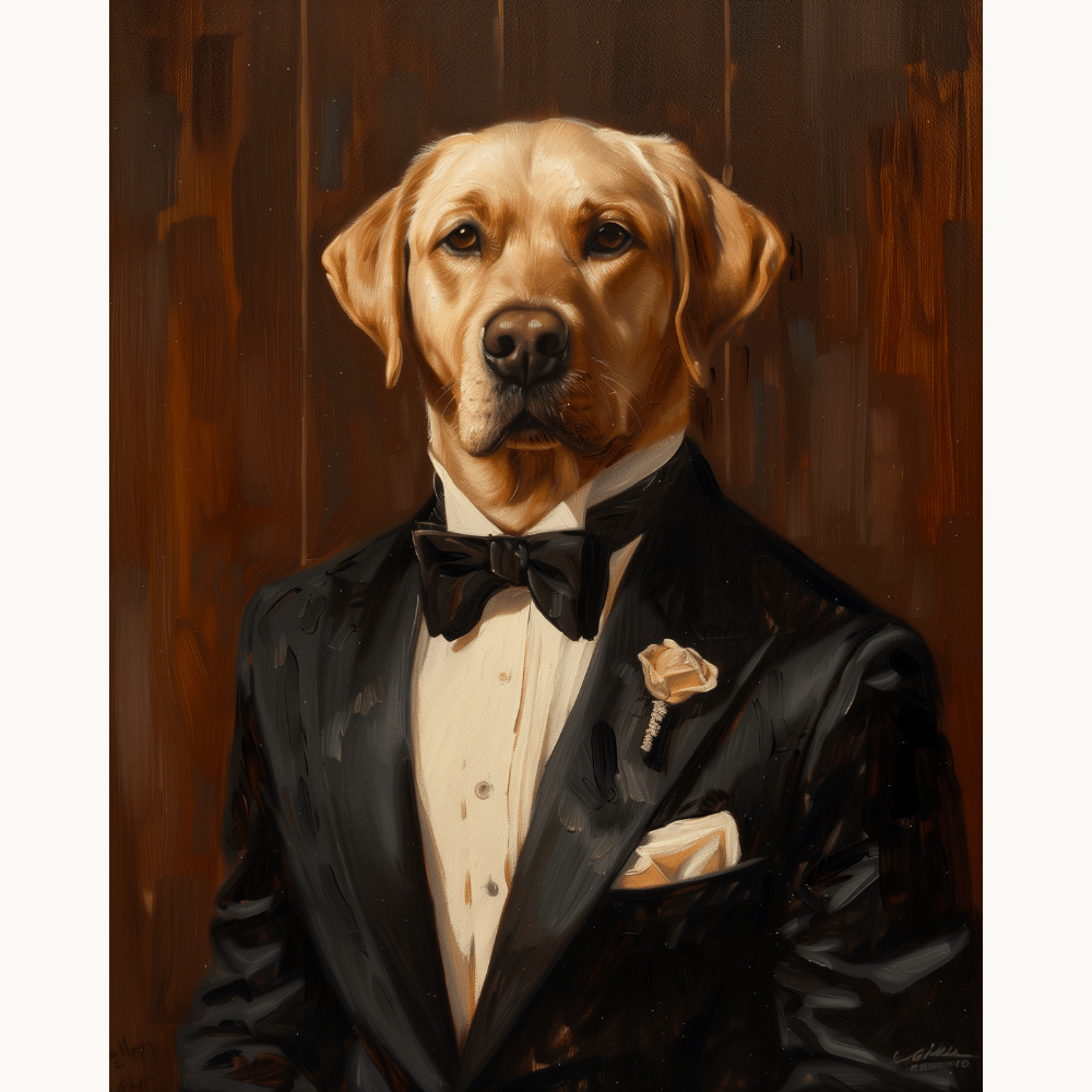 Mr. Retriever - Number Artist Diamond Painting Kits