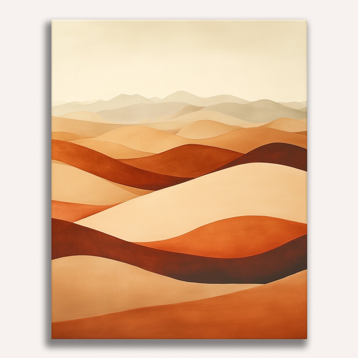 Muted Desert - Number Artist Paint By Numbers Kits