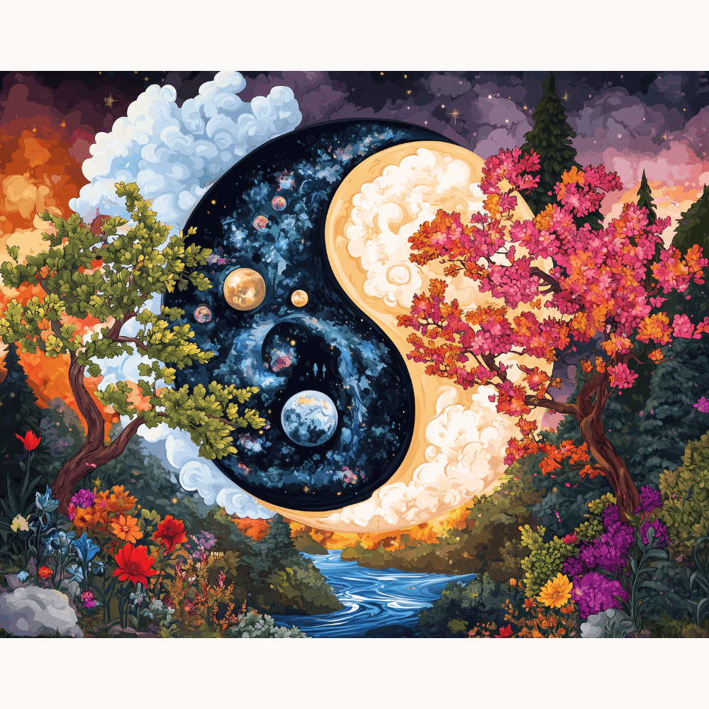 Natures Harmony - Number Artist Diamond Painting Kits