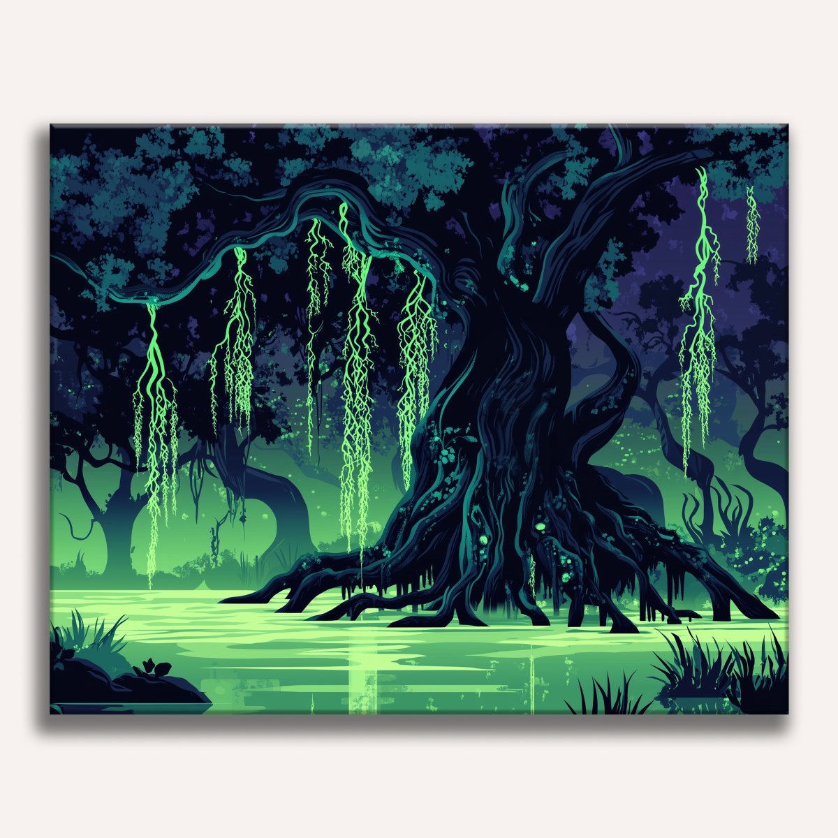 Neon Swamp - Number Artist Diamond Painting Kits