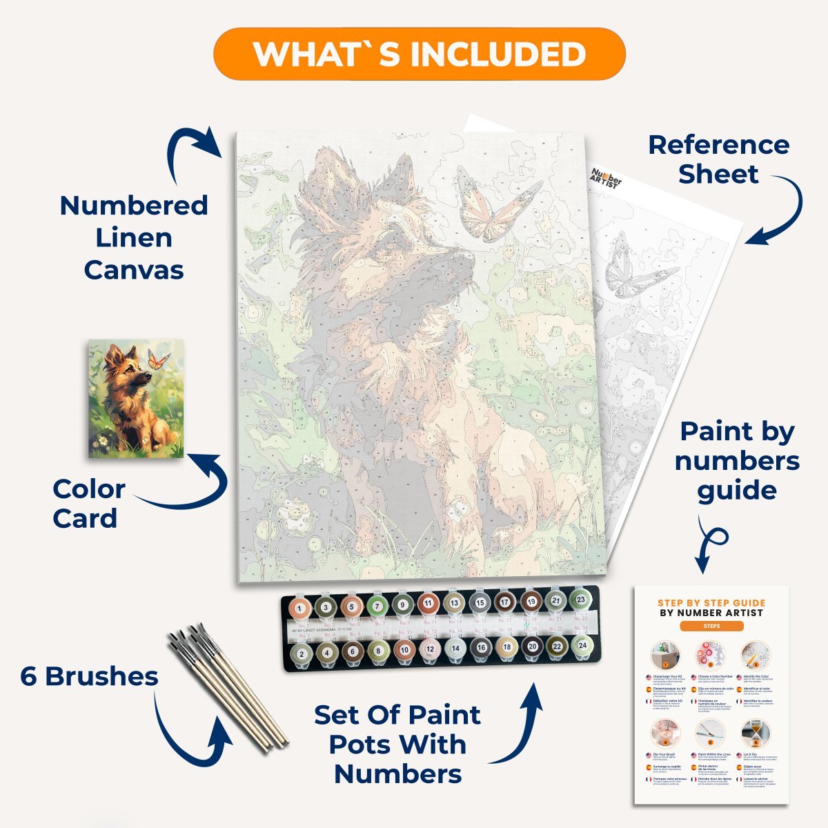 New Friend - Number Artist Diamond Painting Kits