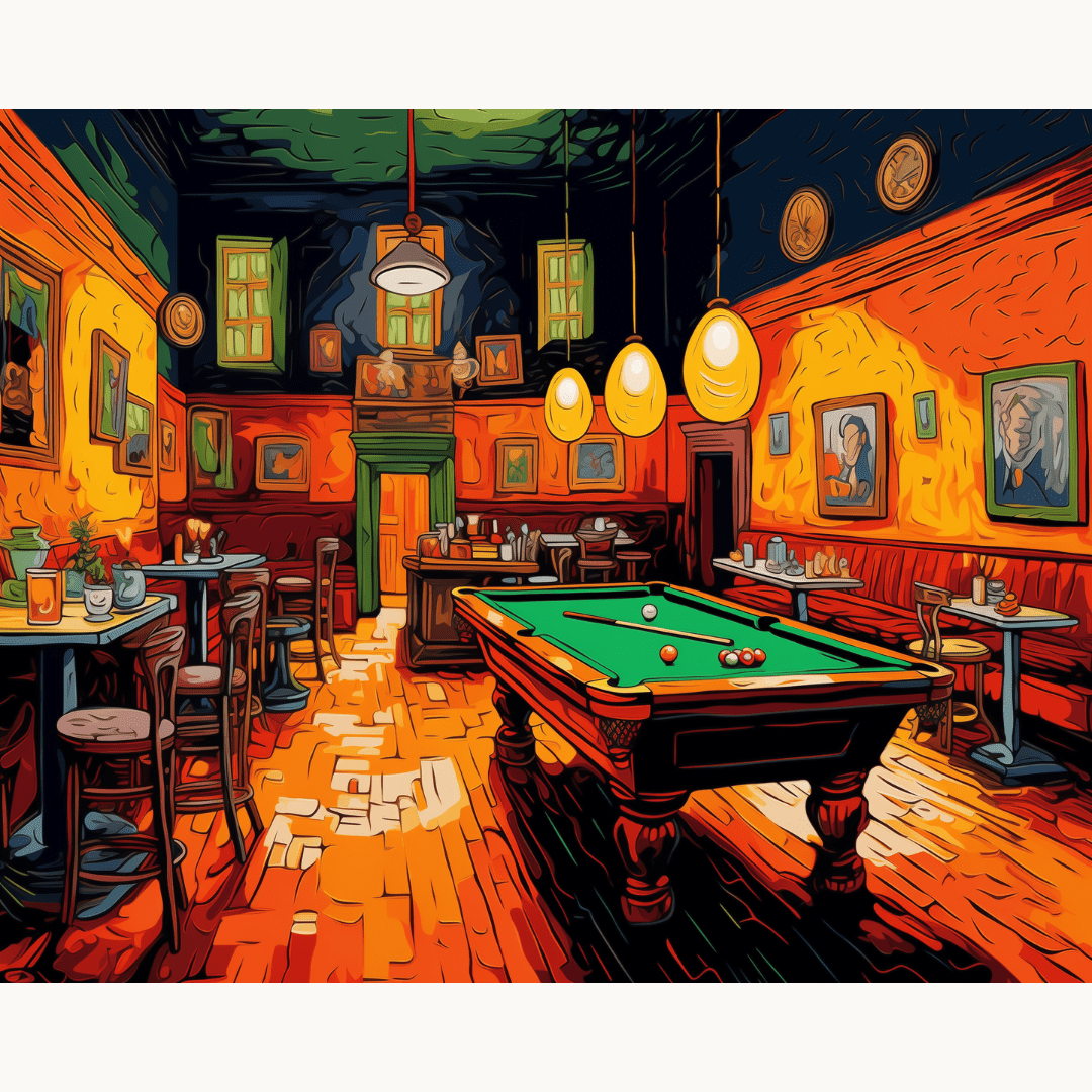 Night Cafe - Number Artist Diamond Painting Kits