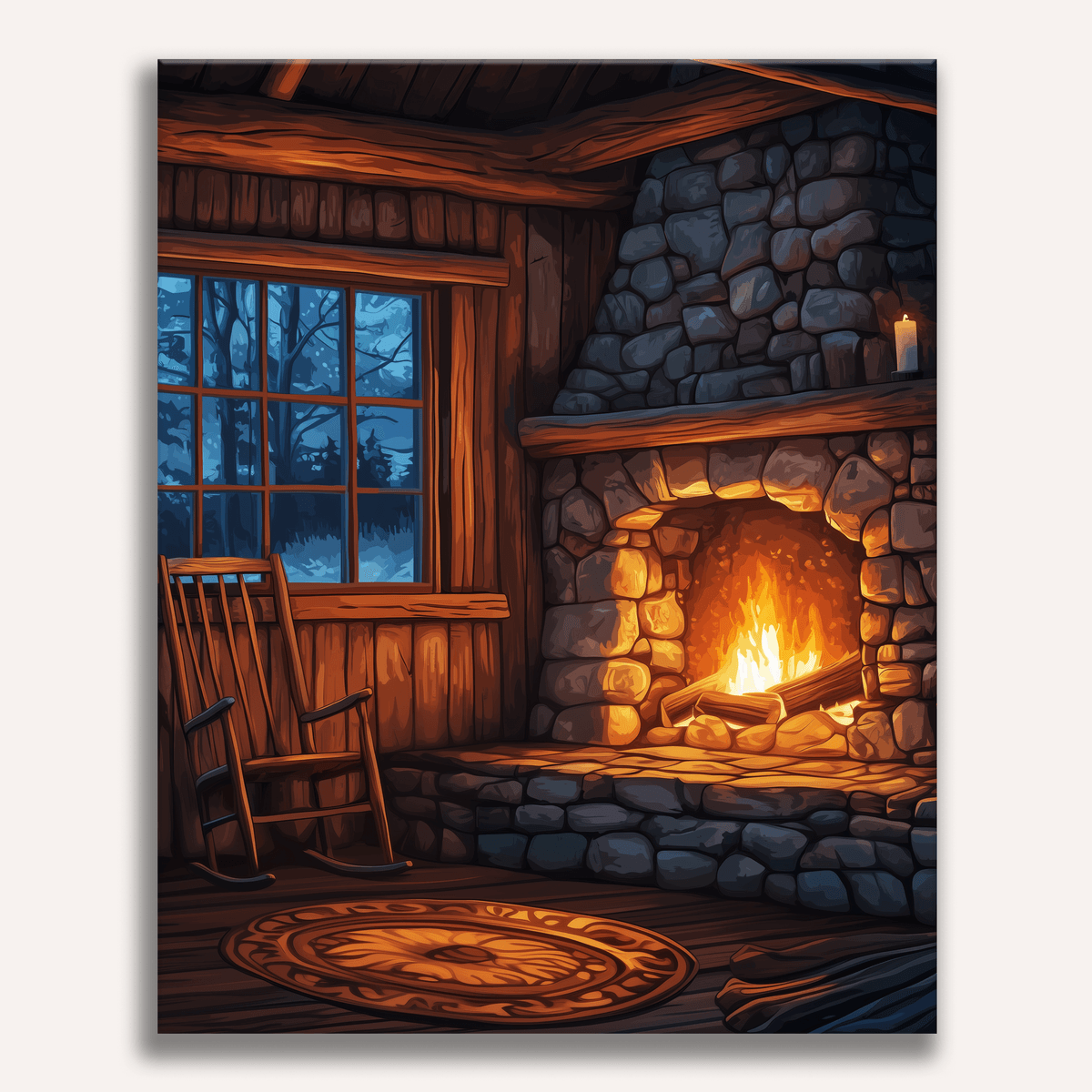 Norwegian Wood - Number Artist Paint by Numbers Kits