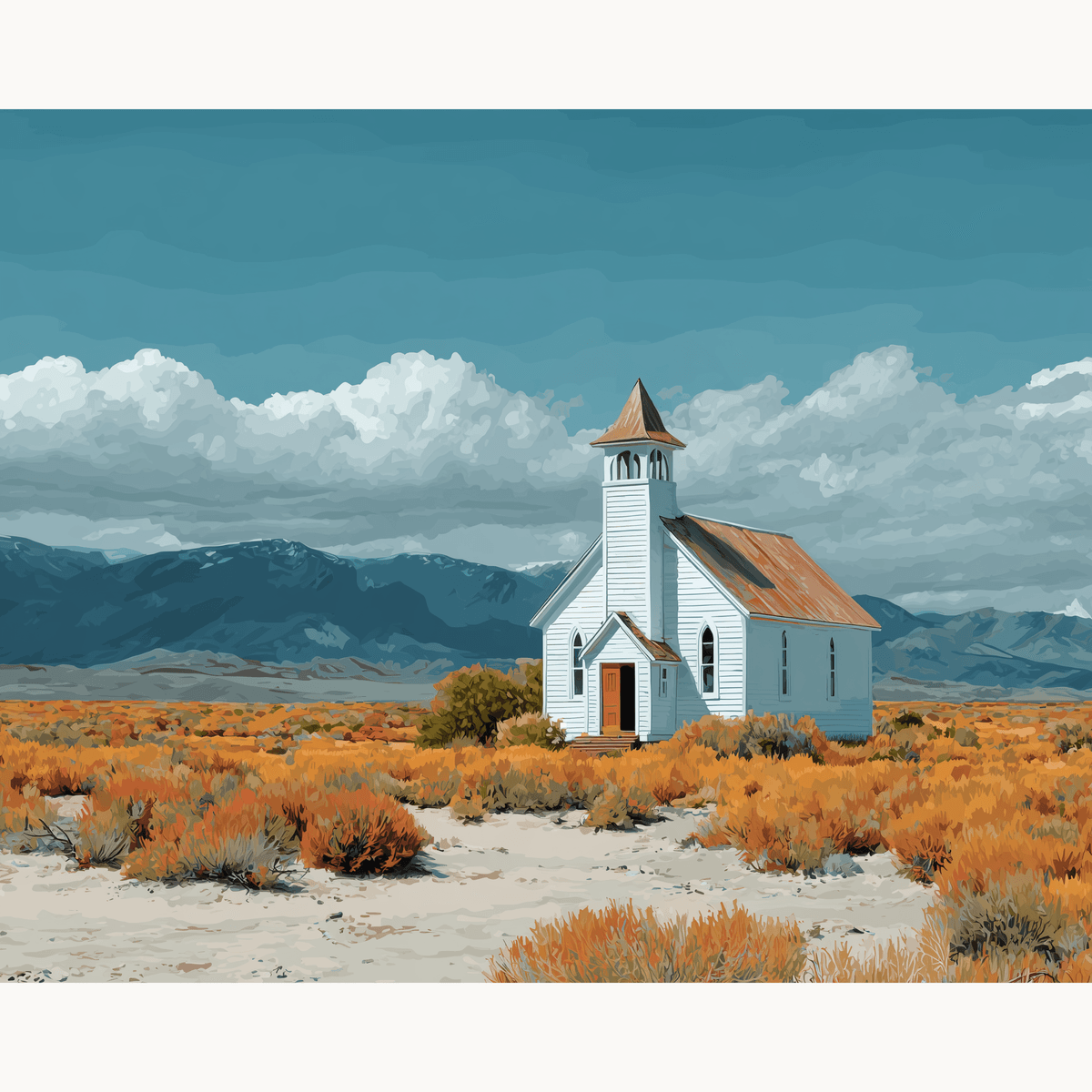 November Rain - Number Artist Paint by Numbers Kits